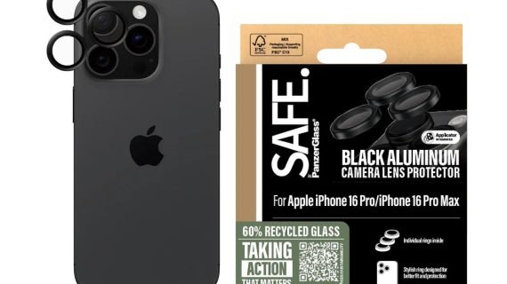 PanzerGlass® SAFE95891, Camera Lens Protector Black iPhone iPhone 16 Pro | 16 Pro Max