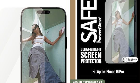 PanzerGlass SAFE95876, Screen Protector (iPhone 16 Pro)