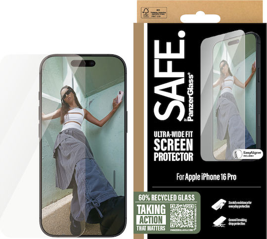 PanzerGlass SAFE95876, Screen Protector (iPhone 16 Pro)