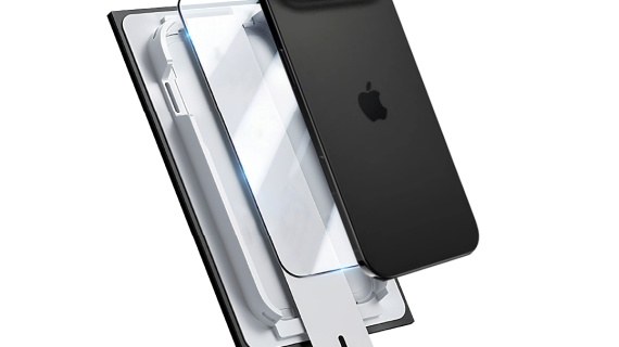 Asli Global E-Touch Shield Premium Glass With Applicator for iPhone Air | Clear