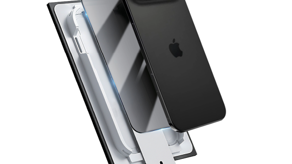 Asli Global E-Touch Shield Premium Glass With Applicator for iPhone Air | Privacy