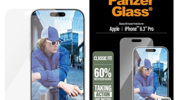 Panzer iPhone 16 Pro Glass Classic Fit Screen Protection