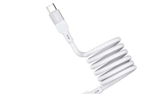 Momax Mag Link USB-C to USB-C 100W Magnetic Cable (1m) | White