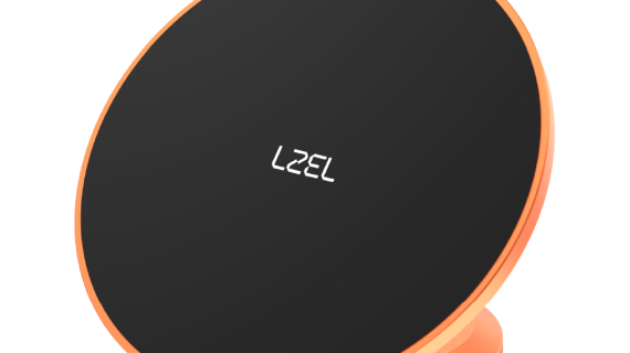 LZEL 360° Magnetic Suction Phone Holder Ultra-Strong Magnetic Grip | Compact & Stable Design | Orange