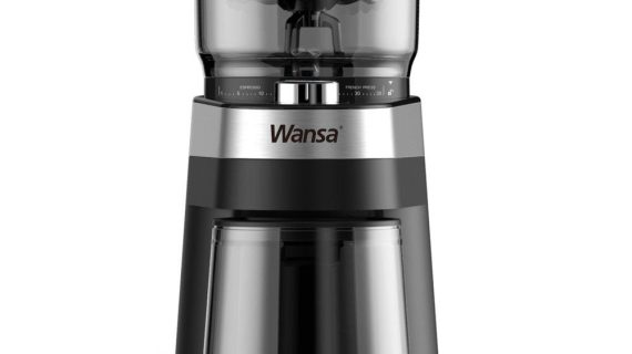 Wansa 120W Coffee Grinder Stainless Steel | Black