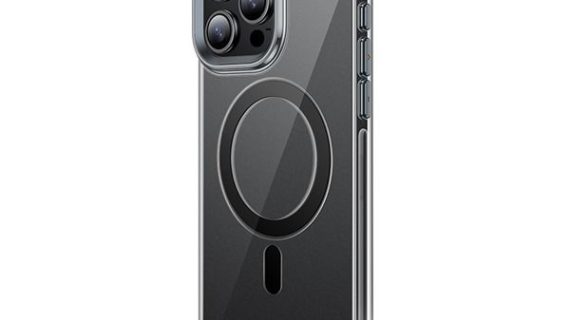 Hoco Transparent Magnetic Case For iPhone 15 Pro | Smoke