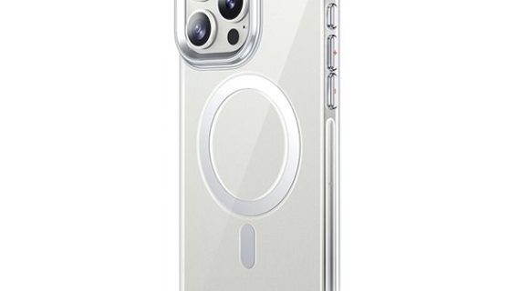 Hoco iPhone 15 Pro Transparent Magnetic Case Clear