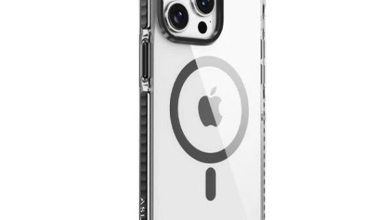 ZGA iPhone 15 Pro Protective Case with Camera Metal Frame | Black
