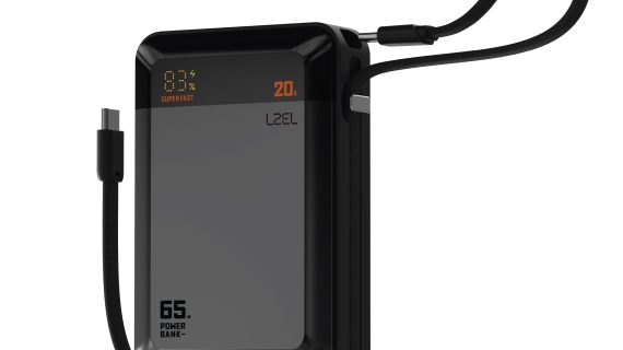 LZEL ZenoFlex Charge+ Mini 20000mAh PD Power Bank – 65W Output / 40W Input | Gray