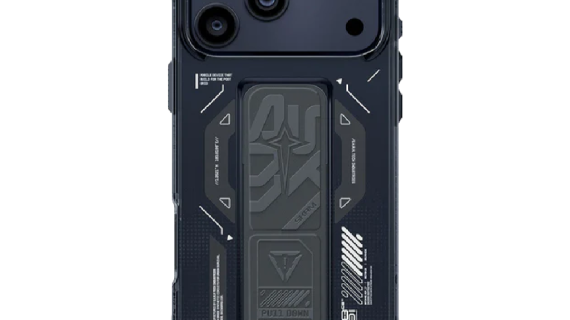 SKINARMA Helio Mag‑Charge + Grip‑Stand Case for iPhone 17 Pro | Graphite