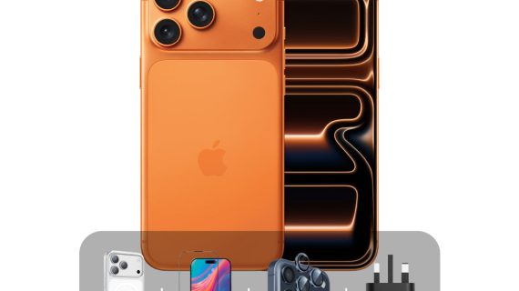 Apple iPhone 17 Pro Max- 1TB - 6.9 inch - Dual eSim+ Bundle Offer (Middle East Version) | Cosmic Orange