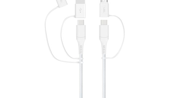 LZEL Celeris PowerQuint 5-in-1 Braided Fast Charging Cable