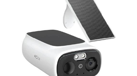 Asli Global EVOCAM  The Solar-Powered Security Camera That Never Dies | 7500mAh Battery + Solar • 10m Night Vision • IP65 Weatherproof
