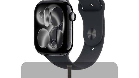 Apple Watch Series 11 - GPS - 42mm - Jet Black Aluminium Case with Black Sport Band - M/L + Bundle Offer