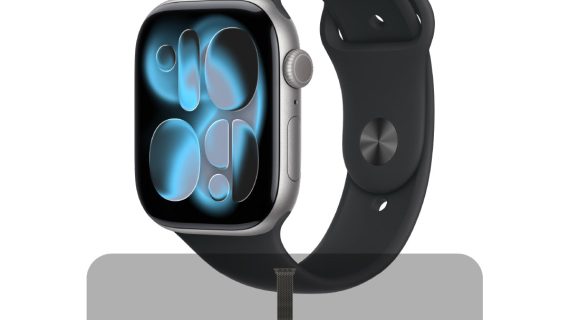 Apple Watch Series 11 - GPS - 46mm - Space Grey Aluminium Case with Black Sport Band - M/L + Bundle Offer