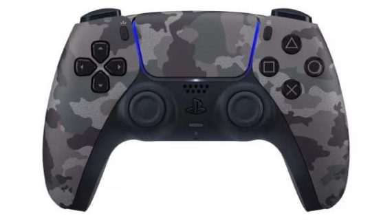 Sony DualSense Wireless Controller For PlayStation 5 | Gray Camouflage