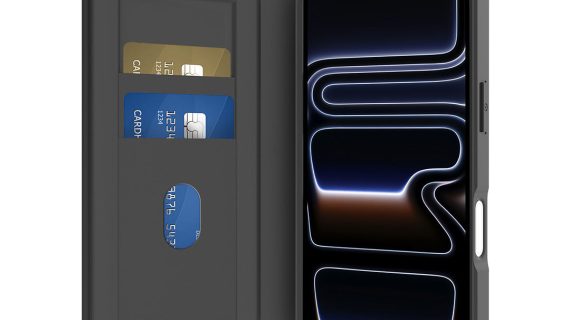 LZEL MagFlip Wallet Case for iPhone 17 Pro Max | Black