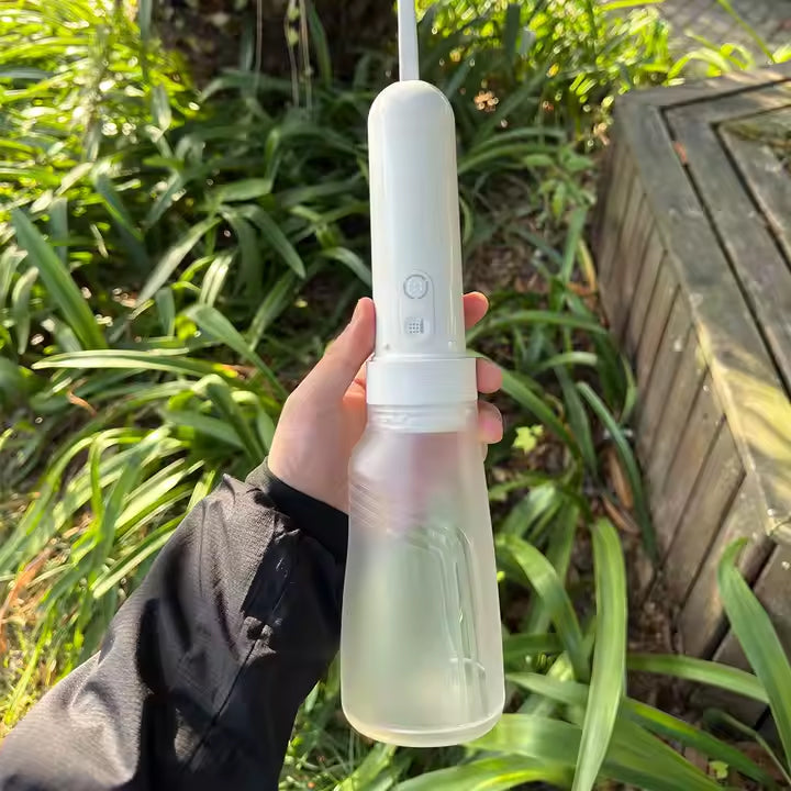 KKF, Portable Electric Travel Bidet 400ml with 3 Spray Modes, USB-C Charging & 800mAh Rechargeable Battery - Image 3