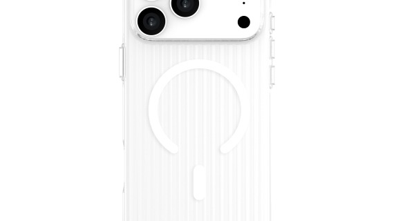 LZEL Magclear Stripe Case for iPhone 17 Pro Max | Clear