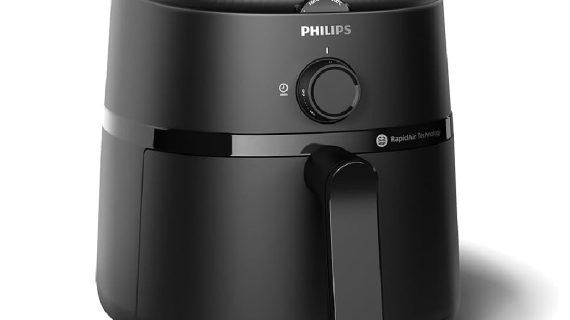 Philips Airfryer 1000 Series - 3.2L, 1300W, Rapid Air Technology, Analog | Black