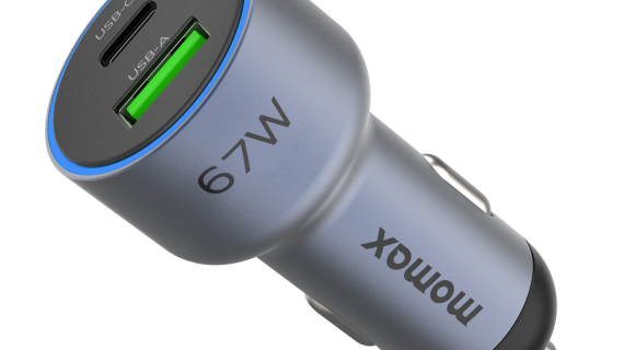 Momax MoVe Dual Port Car Charger 67W