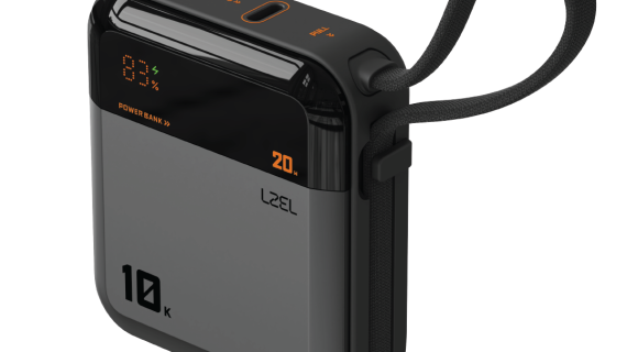 LZEL ZenoFlex Charge+ Mini 10000mAh PD Power Bank – 20W Output / 18W Input | Gray