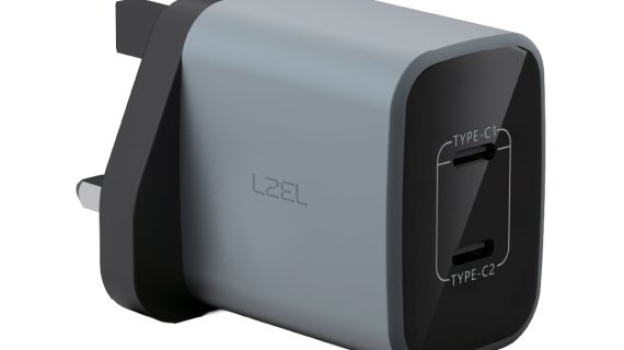 LZEL VoltixCharge 45W Duals Port USB-C GaN Wall Charger