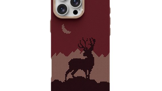 LZEL MagCarbon Deer Cover for iPhone 16 Pro Max