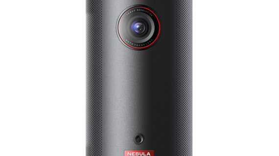 Nebula Capsule 3 Portable Smart Projector with Full HD, Google TV & Dolby Audio | Black