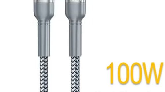 Remax 100W PD Fast Charging USB-C To USB-C Cable | Silver