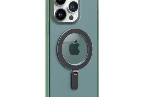 ZGA iPhone 14 Pro Magnifier Magsafe With Stand Protector Case | Green