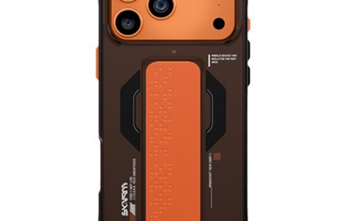 SkinArma Haxa MagSafe Case With Grip Stand for iPhone 17 Pro - Graphite