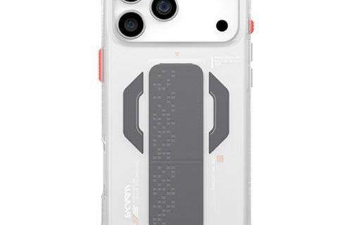 SkinArma Haxa MagSafe Case With Grip Stand for iPhone 17 Pro Max - Clear