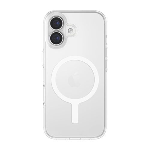 Uniq Hybrid Clario MagSafe Case for iPhone 17 - Lucent Clear
